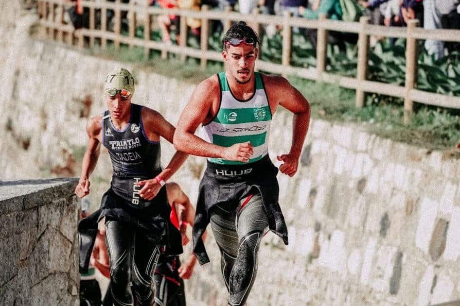 What are the numerous events during a triathlon